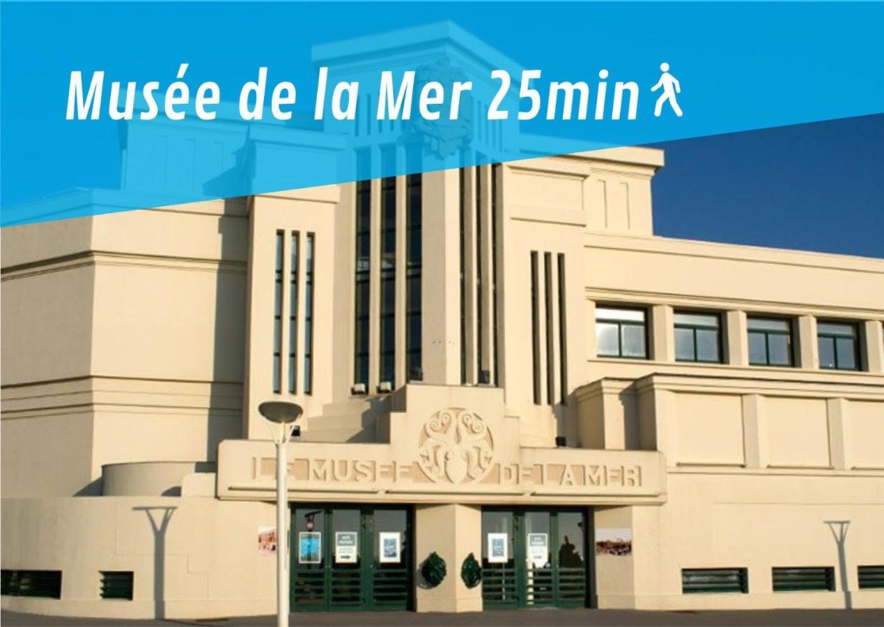 Lalanne Btz, Duplex Jardinet Pres De La Plage Биарриц Экстерьер фото
